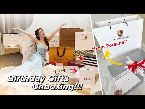 Opening my Birthday Gifts (Thank you Porsche!!! I love it!!!)
