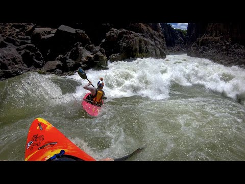 Following Dane Jackson down the Zambezi river!