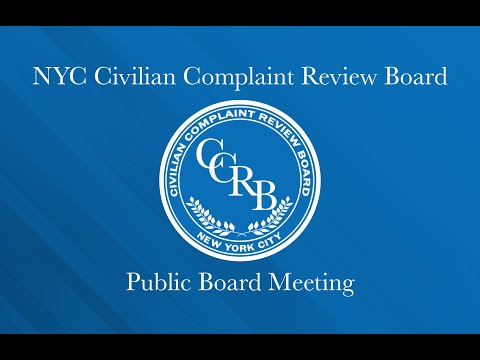 09/10/2025 CCRB September Public Board Meeting