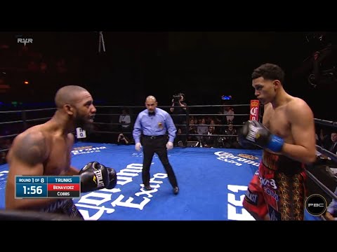 2nd-round TKO//David Benavidez vs. Kevin Cobbs//Highlights