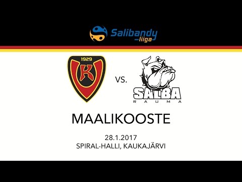 Miesten Liiga: Koovee-SalBa, 28.1.2017, Maalikooste