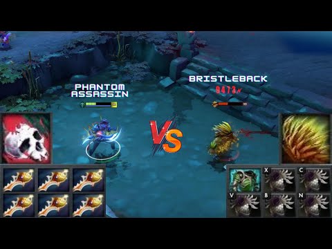 Dota 2 | Phantom Assassin vs Bristleback | Who will win?