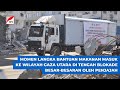 PENDUDUK GAZA UTARA SAMBUT KEDATANGAN BANTUAN MAKANAN DARI SAHABAT LAZNAS NPC