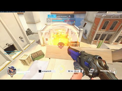 49 ELIMS! GALE ASHE + CASSIDY GAMEPLAY OVERWATCH SEASON 35 TOP 500