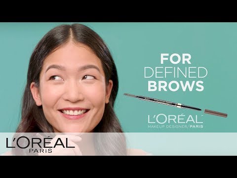 How To Shape Eyebrows with a Brow Stylist - L'Oréal