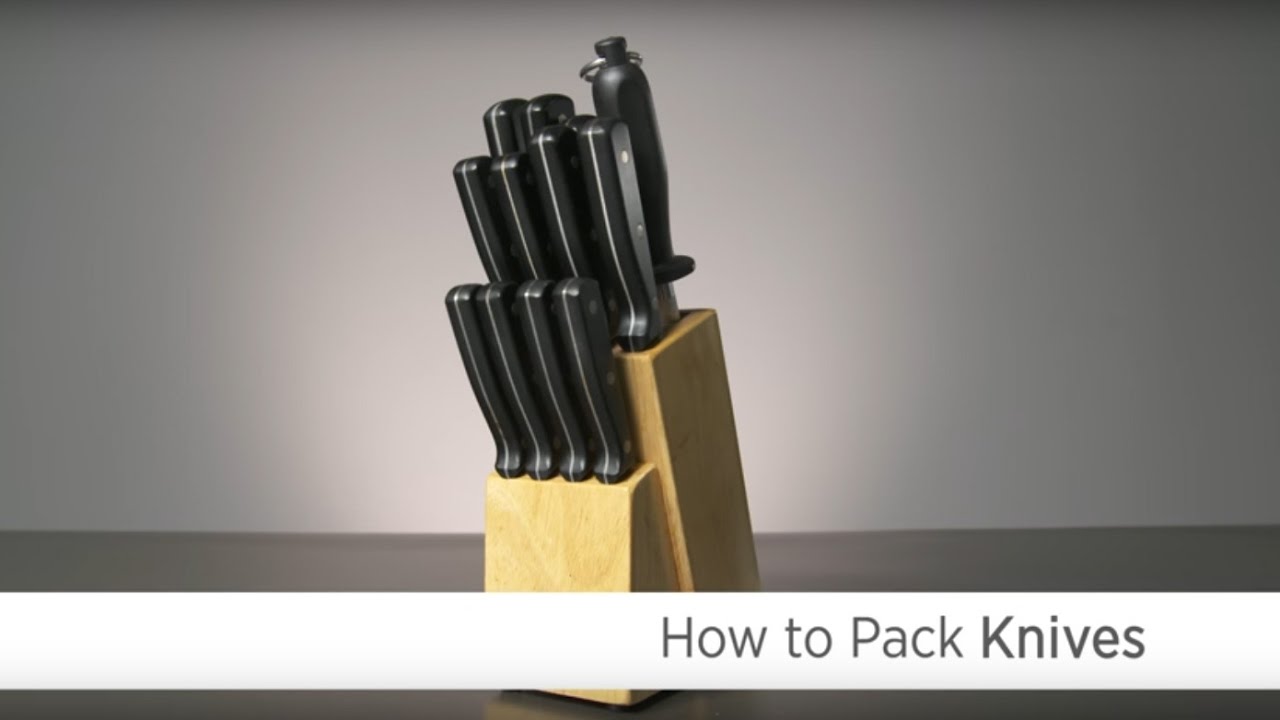 How to Pack Knives