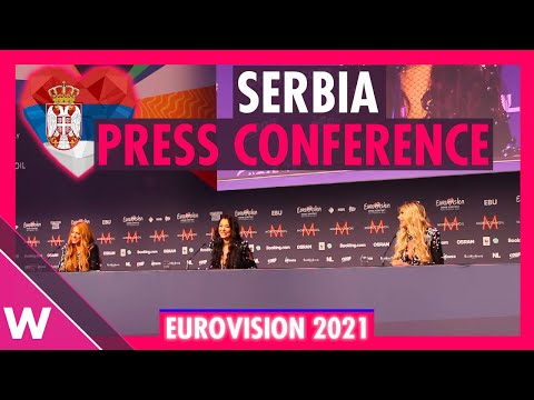Serbia Hurricane: Semi Final 2 Qualifiers Press Conference at Eurovision 2021