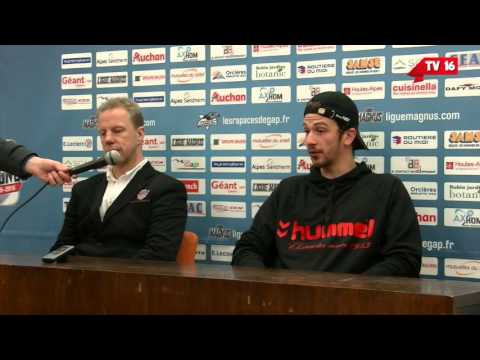 La réaction des Diables Rouges après le derby Gap Briancon- TV16