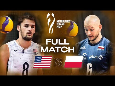 USA 🇺🇸 vs. Poland 🇵🇱 - Men's World Championships 2022 | Full Match - Pool Play | Volleyball