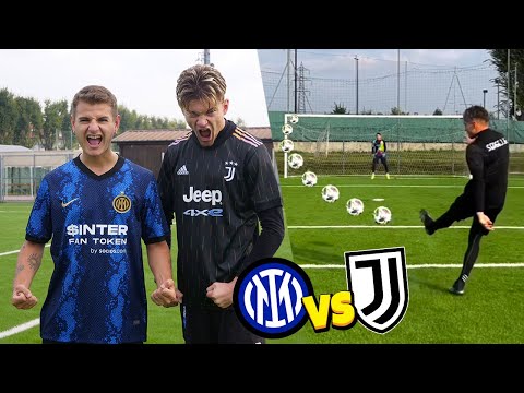 🧤 INTER VS JUVENTUS! Sfida ASSURDA con ZWJACKSON contro un PORTIERE PRO!