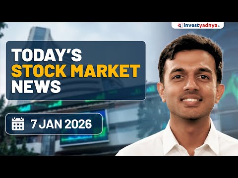 Daily Stock Market News(Jan 7' 2026): Oil Prices, PMI Data, RIL, Tata Motors, IEX, Titan