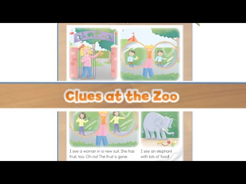 Oxford Phonics World student book 3 - long vowels - disc 2 - unit 8 - long u - ue ui ew oo - story