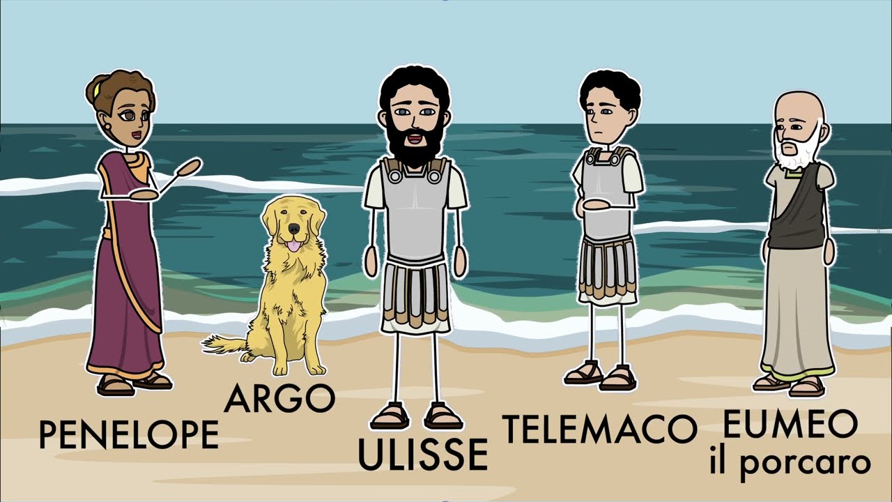 ODISSEA a fumetti animati - una produzione GaliOttAtena