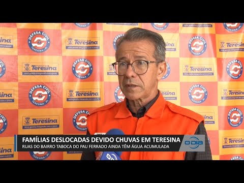 Famílias são deslocadas devido a chuvas intensas em Teresina 04 04 2023