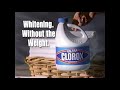 Ultra Clorox Bleach Commercial 2001