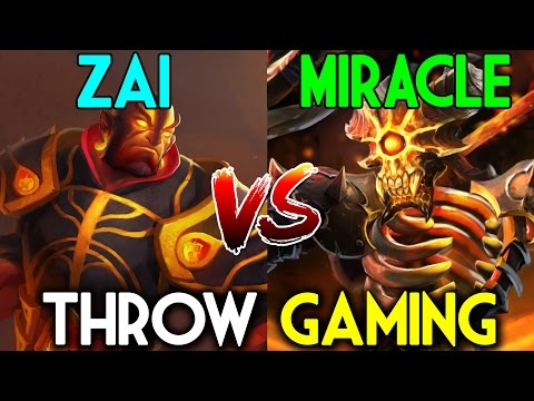Miracle- [Clinkz] VS Zai [Ember Spirit] - Throw Gaming Dota 2