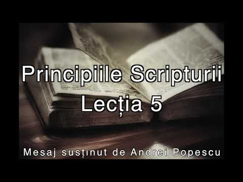 Scripture Principles - Lesson 5 - Healing