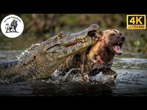 Blood, Water and Power The Battle for Survival in Okavango #animaldocumentary | Savage Kingdoms