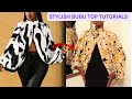 How To Cut And Sew Trendy Turtleneck Bubu Top Easy Sewing Tutorials
