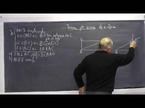 1/2 Lectia 694 - Probleme Paralelogram Romb Patrat Dreptunghi Concurenta inaltimilor - Tema Clasa 7