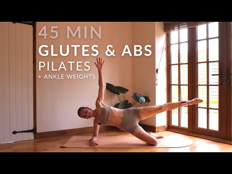 PILATES GLÚTEOS Y ABDOMINALES DE 45 MIN | Programa de Pilates Intensivo, entrenamiento 6 | Abdomi...