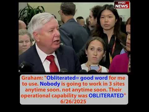 Graham: Obliterated is good word for me; Neera Tanden Biden's mental acuity; OMB Vought medical care