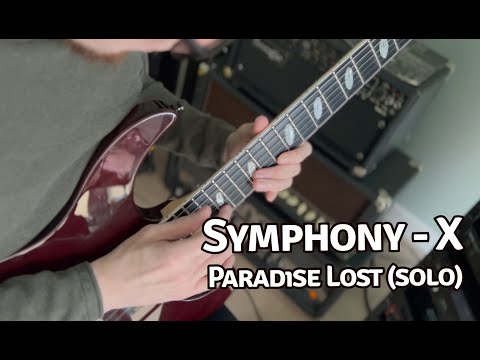 Symphony X - Paradise Lost guitar solo