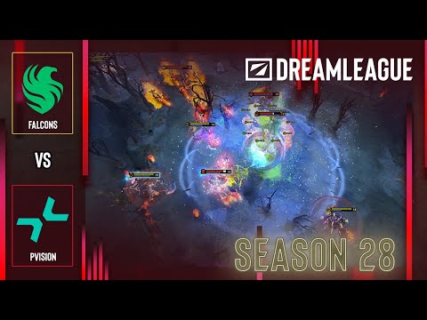 PVISION vs FALCONS - HIGHLIGHTS - DreamLeague S28