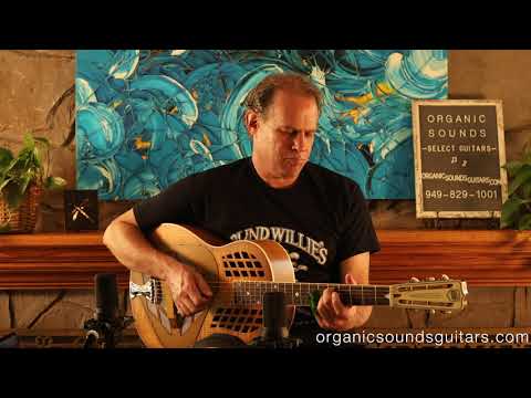 National M1 Tricone Deep Body - Figured Maple (New)