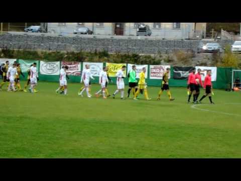2016-10-16 Huddinge IF, marscherar in till årets sista seriematch