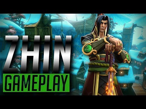 Quadra Kill de Zhin- Paladins Ranked Gameplay