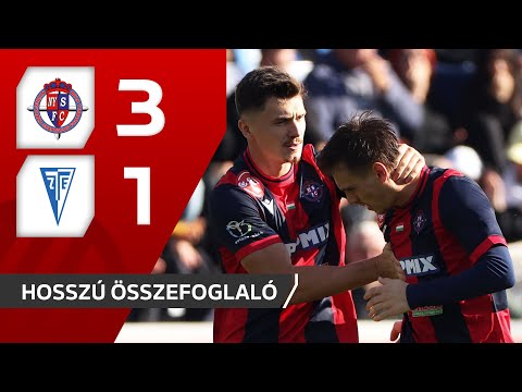 Fizz Liga: Nyíregyháza Spartacus FC– Zalaegerszegi TE FC 3–1 | hosszú összefoglaló