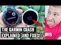 Garmin Watches Crash Globally Explained Fixes
