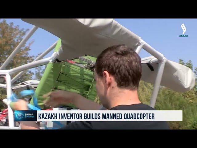 Чимкентлик ҳаваскор квадрокоптер ясади