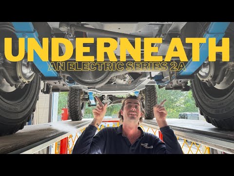 How the MECHANICAL BITS work in a Series 2a once CONVERTED TO ELECTRIC. TESLA 4WD!