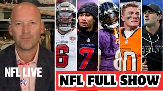 FULL NFL LIVE | QB contract updates (Lamar, Stroud, Baker), Bo Nix ankle & Daniel Jones rehab latest