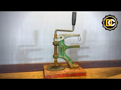 Antique Circular Tile Cutter - Restoration - WorkshopDC