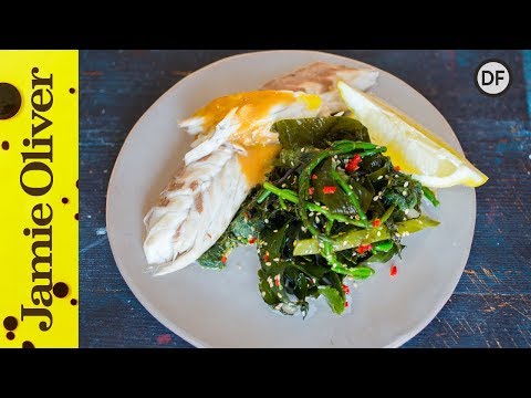 シーバスのアジアングリーン焼き｜ジェイミー・オリバーとバートの魚物語 (Baked Seabass with Asian Greens | Jamie Oliver & Bart's Fish Tales)