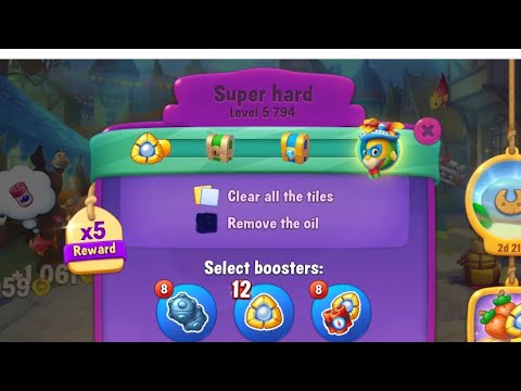 Fishdom, super hard level 5794