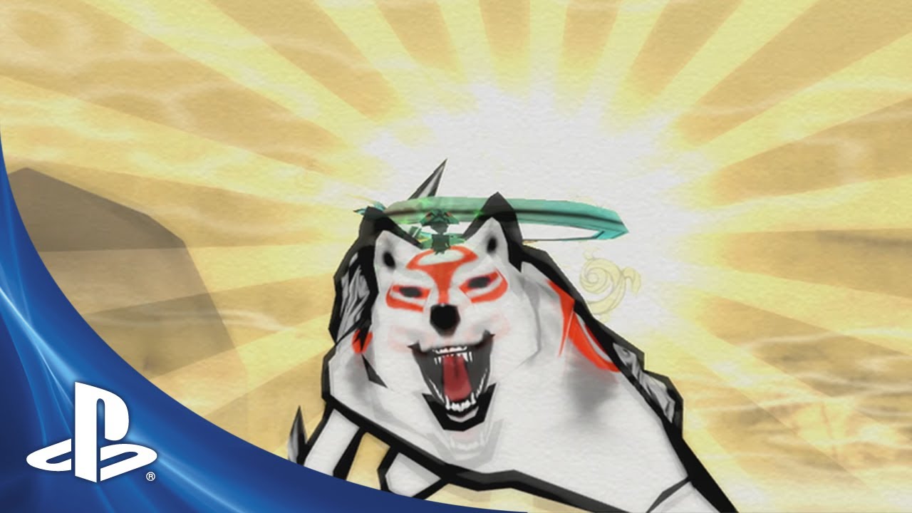 Okami HD on PSN Today, Watch the Launch Trailer