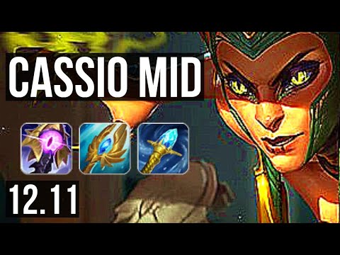 CASSIOPEIA vs FIZZ (MID) | 1.4M mastery, 11/2/5, 300+ games, Dominating | NA Diamond | 12.11