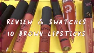 SistaCafe Channel : รวมลิปสีน้ำตาลท็อปฮิตที่ต้องมี
