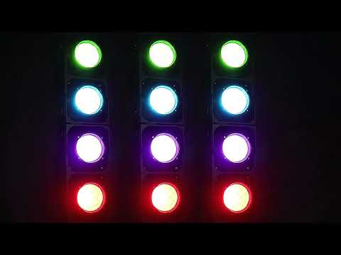 Tiitee Lighting Cluster B2 Blinder IP 2x300W RGBWA Waterproof Audience Light