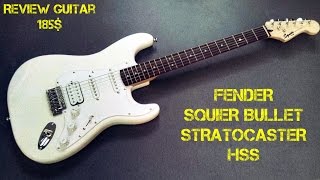 Fender SQUIER BULLET STRAT WITH TREMOLO - відео 1