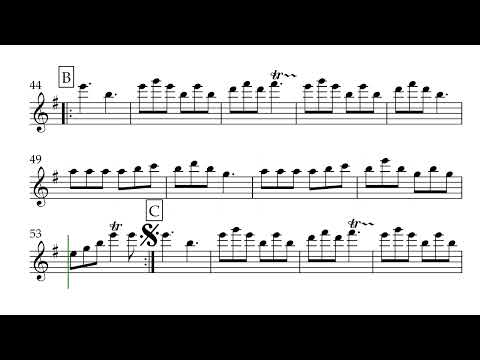 La Patria Marcha - Militar Clarinete Sib 1ra