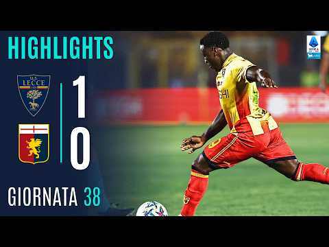 Banda Fa Impazzire il Via Del Mare | LECCE-GENOA 1-0 | HIGHLIGHTS | SERIE A ENILIVE 2025/26