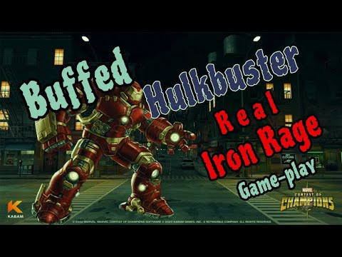 Buffed HulkBuster smashing Variant 4 HB Gameplay #MCOC (Marvel Contest of Champions)