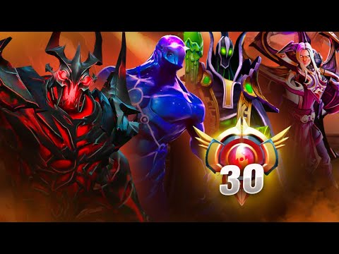 10 minutes of LVL 30 Grandmasters outplaying their enemies (NEW 7.32e Patch)