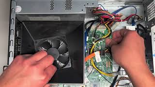DELL Inspiron 660S Disassembly SSD Hard Drive Upgrade Repair PSU Power Supply Replacement