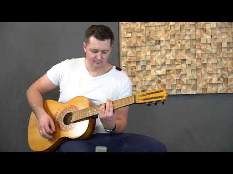 Stara Gitara PRL Sowiecka ZSRR - po naprawie w REWOLUCJA GITAR